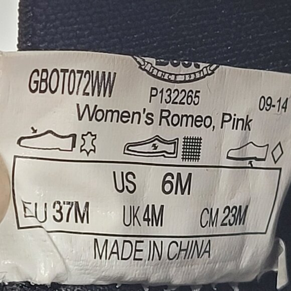 Georgia Boot Women's Romeo Pink Boots GBOT072WW US Size 6M - Picture 9 of 9